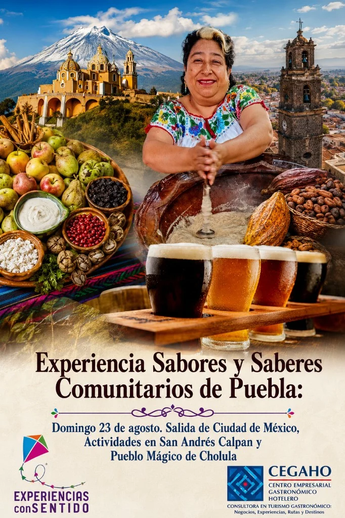 Experiencia Sabores y Saberes Comunitarios de Puebla — 23 de agosto